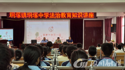 青春不“毒”行！汉川市垌塚中学开展禁毒教育宣传讲座