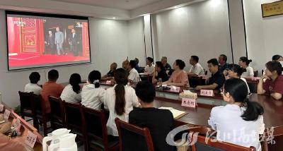 汉川市公共检验检测中心组织观看九三阅兵