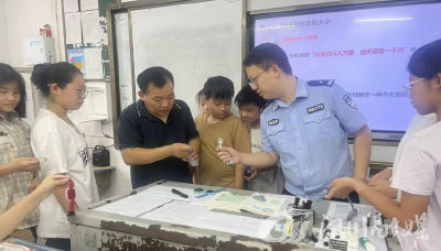 警校携手，共筑校园安全“防护墙”