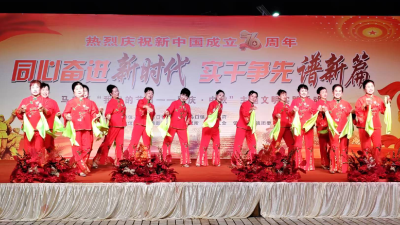 马口镇举行“庆国庆 迎中秋”文艺汇演