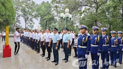 秉承先烈精神 矢志强军兴军——汉川市人武部开展2025年“9·30” 烈士纪念日主题活动