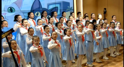 韩集乡宗申明声小学获得汉川市中小学生合唱比赛一等奖