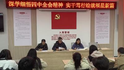 福星社区：深学细悟践全会精神 实干笃行绘新篇