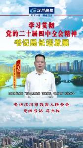 视频 | 《学习贯彻党的二十届四中全会精神--书记局长话发展》专访汉川市残疾人联合会 党组书记 马生权#学习贯彻党的二十届四中全会精神