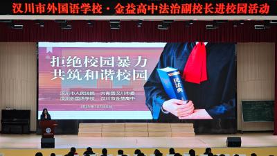 汉川法院携手团市委走进校园，这堂法治课干货满满！