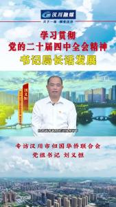 视频 | 《学习贯彻党的二十届四中全会精神--书记局长话发展》专访汉川市归国华侨联合会 党组书记 刘义恒