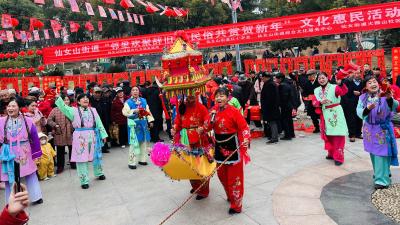 民俗传承暖邻里 欢歌笑语迎新春