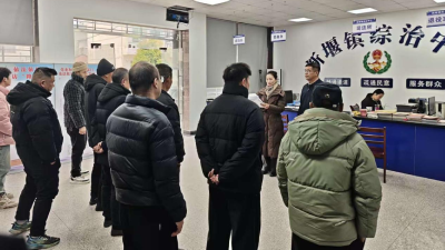 新堰、垌塚司法所开展春节前社区矫正集中警示教育