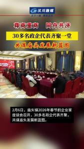 视频 | 尊商重商 同舟共济 30多名政企代表齐聚一堂 共谋庙头发展新蓝图