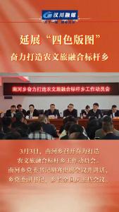 视频 | 汉川南河乡：延展“四色版图”奋力打造农文旅融合标杆乡