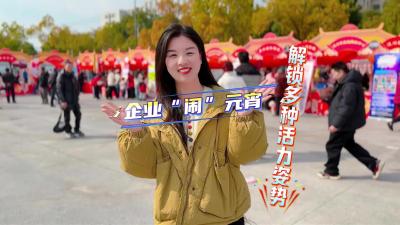 视频 | 企业“闹”元宵  解锁多种活力姿势