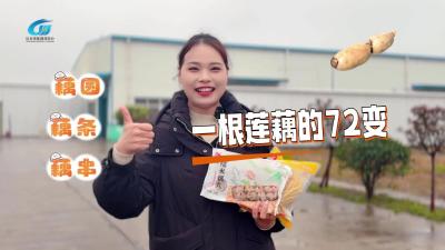 视频 | 【李玲话兴水】一根莲藕的“72”变