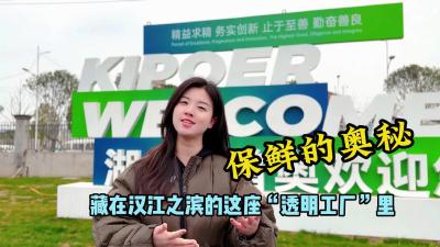 视频 | 【罗曼看强产】标题：保鲜的奥秘 藏在汉江之滨的这座“透明工厂”里
