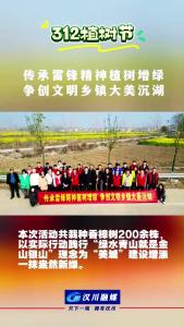 视频 | 传承雷锋精神植树增绿 争创文明乡镇大美沉湖