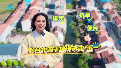 视频 | 【李玲话兴水】排涝抗旱又便民！西江乡颜台北涵重建提速迎“五一”