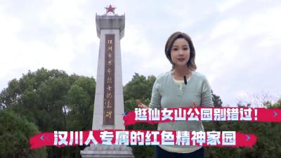 视频 | 【百姓来唠嗑】逛仙女山公园别错过！汉川人专属的红色精神家园