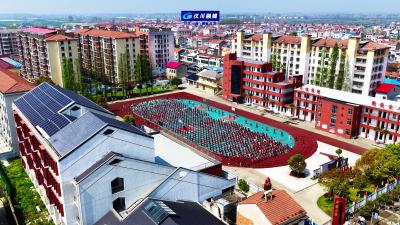 视频 | 汉川市庙头镇平章小学1200名师生 深情缅怀王平章