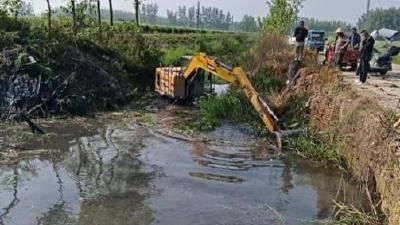 中洲农场瑞丰社区：清渠去淤解民忧 长效管护美家园