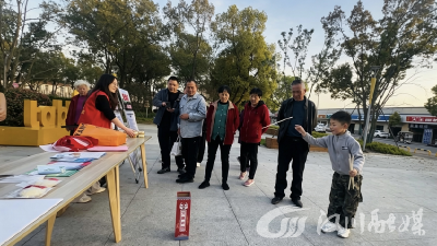 宣讲移风易俗 倡导文明祭扫—马口镇开展清明主题宣传活动