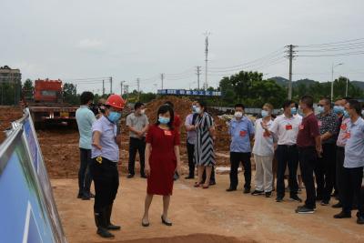 【两会动态】政协委员视察赤壁高新区和生态新城