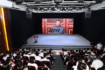 心中有信仰 脚下有力量 市融媒体中心举办系列活动庆祝建党100周年