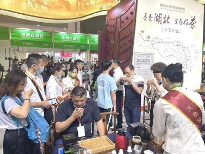 赤壁青砖茶硕果累累 第五届中国国际茶叶博览会圆满闭幕