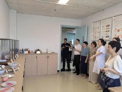 江汉大学附属医院武汉市第六医院来赤壁调研指导慢性病医院建设工作