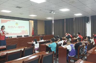 微视频 | 赤马港营里社区开展“明军识 唱军歌 学军礼”“八一”主题教育活动