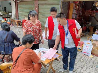 和尚岭社区开展“文明祭祀 共建绿色家园”宣传