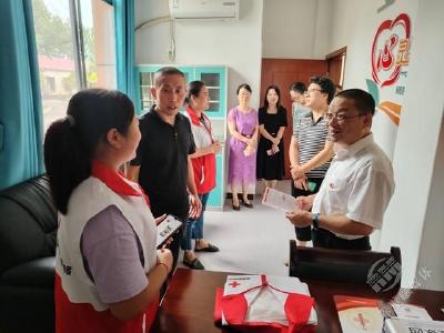 省红十字会对赤壁市2022年省级红十字事业发展补助资金项目开展审计监督