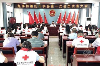 赤壁市赵李桥镇召开红十字会第一次会员代表大会