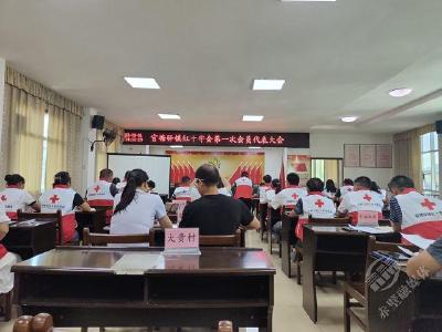 官塘驿镇红十字会第一次会员代表大会召开