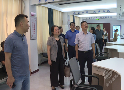 司法部来赤壁开展涉外公证质量专项检查