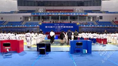 湖北省大众跆拳道锦标赛在赤壁市体育中心火热开赛