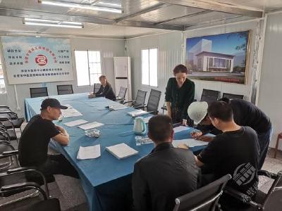 市公共资源交易局联合住建局开展标后履约检查工作