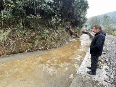 神山镇青云村：修渠利农暖民心