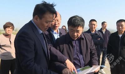 省水利厅调研柳山湖镇移民优势特色产业项目建设