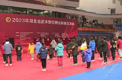 2023年湖北省武术散打搏击联赛总决赛在赤壁市举行