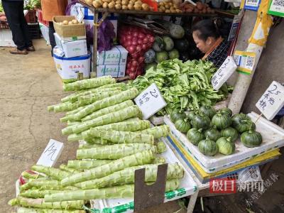 本地菜开始“唱主角”，江城菜市进入“春淡”期，价格仍亲民