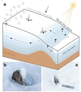 数千颗陨石消失于南极冰层