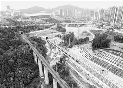 巴南高铁开启运行试验