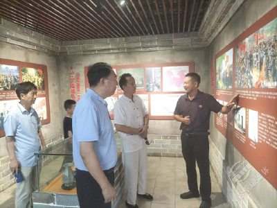 赤壁市老促会赴通城县红色基地参观学习