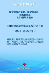 三部门联合发文 新型电力系统建设提速