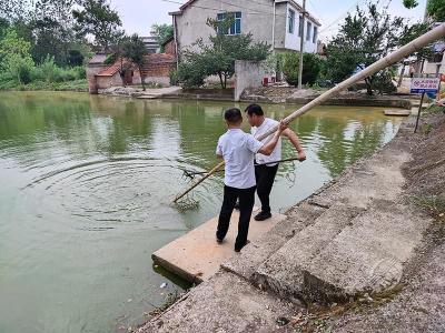 湖北赤壁：环境卫生齐整治 洁净村湾共同缔造