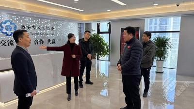 赤壁市委组织部一行赴西安市人才协会学习考察