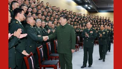 习近平在视察信息支援部队时强调 努力建设一支强大的现代化信息支援部队 推动我军网络信息体系建设跨越发展
