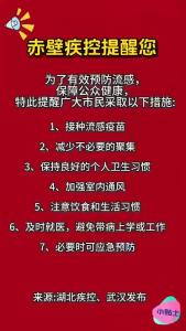 赤壁疾控最新提示