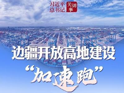 习近平总书记关切事丨边疆开放高地建设“加速跑”