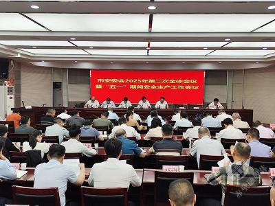 董方平在市安委会2025年第二次全会暨“五一”期间安全生产工作会议上强调：紧绷安全之弦 落实落细安全生产各项工作 全力保障社会大局持续平安稳定