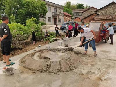 神山镇毕畈村：筹资投劳聚民心 基层治理添动力